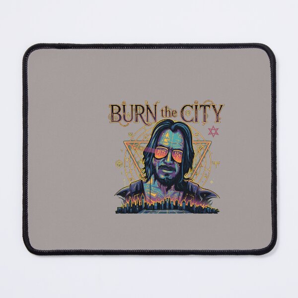 Item preview, Burn The City Retro Style Character Tee-44 designed and sold by KarimKanj.