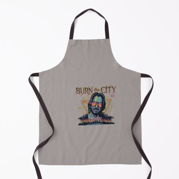 Item preview, Burn The City Retro Style Character Tee-44 designed and sold by KarimKanj.