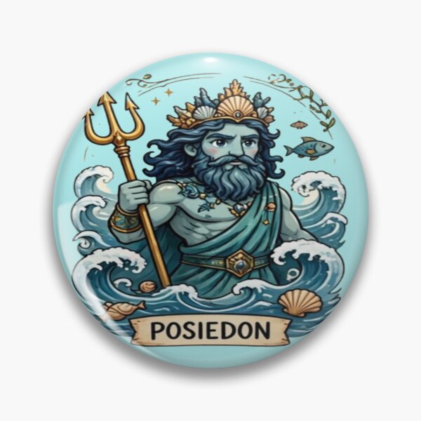 Item preview, Poseidon • Lord of the Seas • Mythic Power Series designed and sold by FABIOLART.