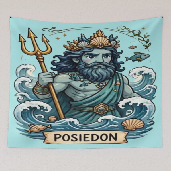 Item preview, Poseidon • Lord of the Seas • Mythic Power Series designed and sold by FABIOLART.