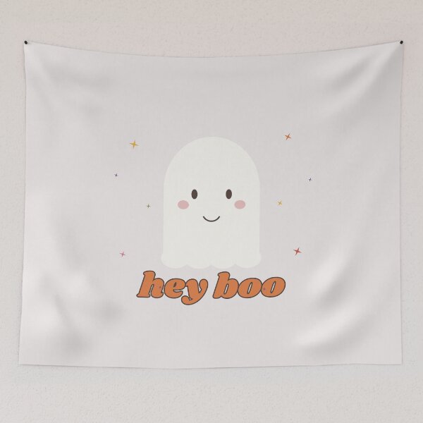 Item preview, Hey Boo Cute Ghost Halloween Shirt designed and sold by Aura Edit.
