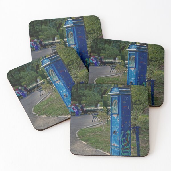 Item preview, Old Blue Weighing Scale, Cișmigiu Park designed and sold by Rabee Khalil Photography.
