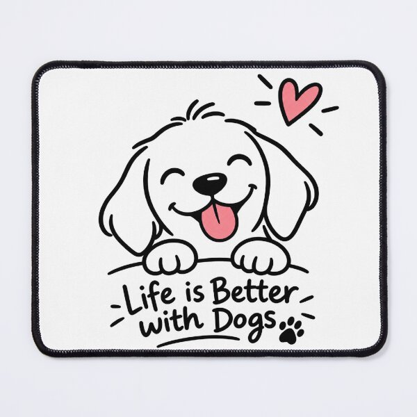 Item preview, Life Is Better With Dogs designed and sold by Down Zero.