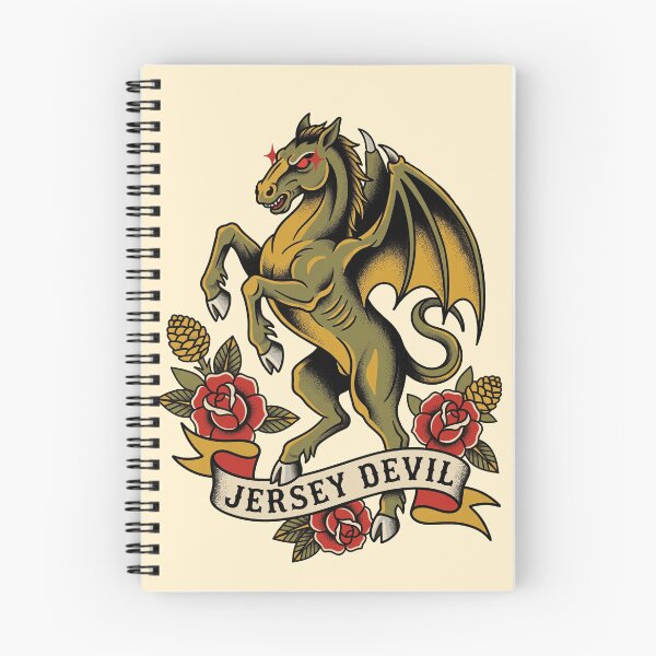 Item preview, Jersey Devil Halloween Tattoo designed and sold by Fictional Ink Society.