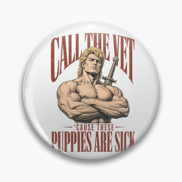 Item preview, Call The Vet These Puppies Are Sick Funny Gym Muscle Warrior Design designed and sold by DreamPetal.