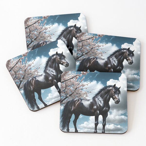 Item preview, But the big black horse said, "Look this way" - He said, "Hey lady, will you marry me?" 45 designed and sold by deep-sea-birds.