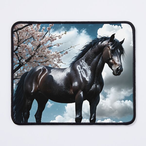 Item preview, But the big black horse said, "Look this way" - He said, "Hey lady, will you marry me?" 45 designed and sold by deep-sea-birds.