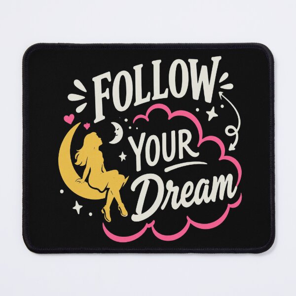 Item preview, Follow Your Dream Moon designed and sold by Emilykerryart.
