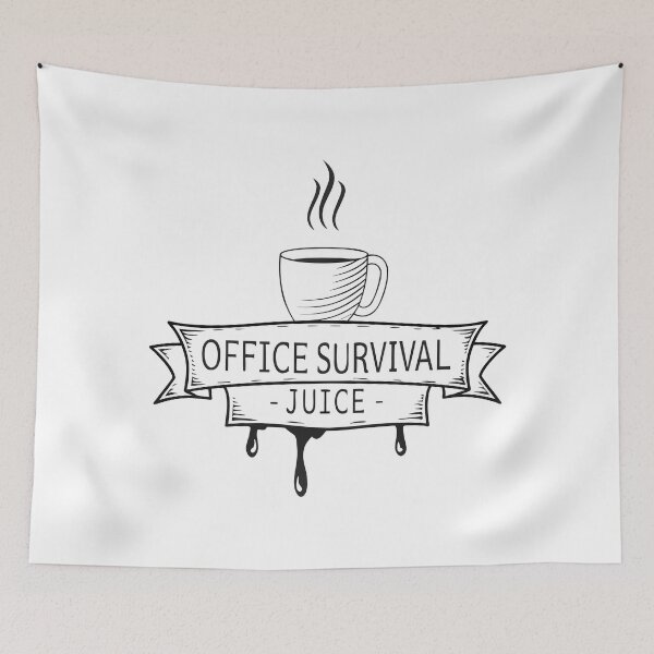 Item preview, Office Survival Juice Funny Office Coffee Gift 1 designed and sold by OneLine Studio.
