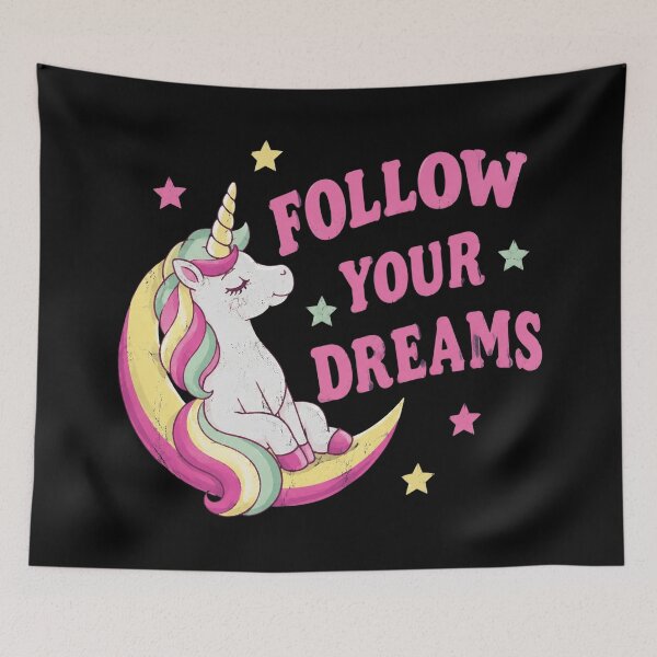 Item preview, Follow Your Dreams Unicorn designed and sold by Emilykerryart.