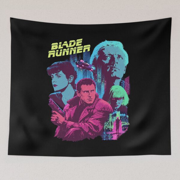 Item preview, Blade Runner Neon Collage designed and sold by BeckhamI-ngram.