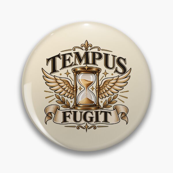 Item preview, Tempus Fugit – Time Flies Latin Quote designed and sold by MetaModel Editions.