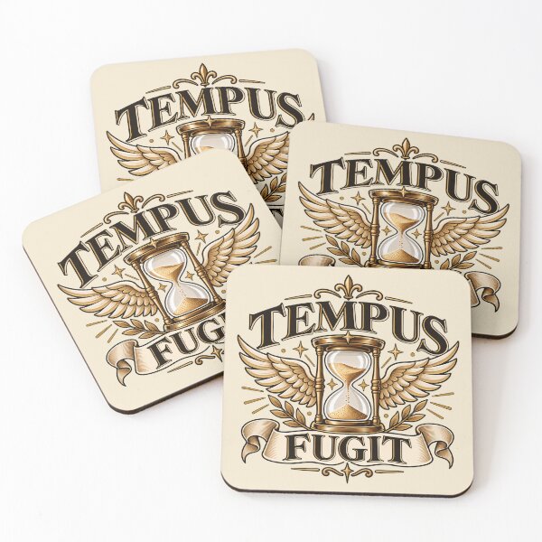 Item preview, Tempus Fugit – Time Flies Latin Quote designed and sold by MetaModel Editions.