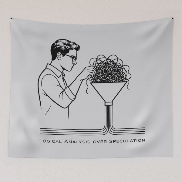 Item preview, logical analysis over speculation designed and sold by MeaningIsUse.