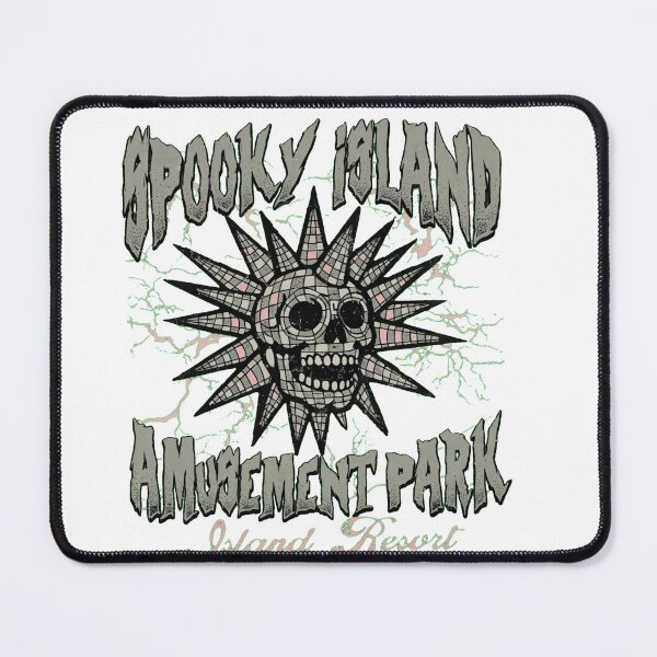 Item preview, Spooky Island Shirt,Retro Halloween Movie Shirt, Disco Skull T-Shirt, 90s Nostalgia Halloween,Summer Spooky Shirt, Gift Idea Comfort Colors® designed and sold by inkfluenceart.