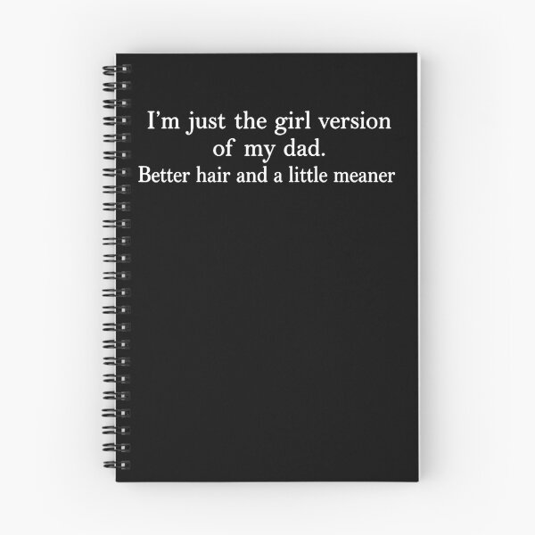 Item preview, I'M Just The Girl Version Of My Dad Humor designed and sold by snailslowdance.