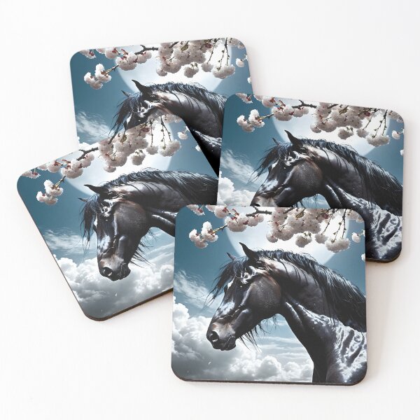 Item preview, But the big black horse said, "Look this way" - He said, "Hey lady, will you marry me?" 46 designed and sold by deep-sea-birds.