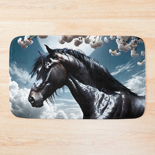 Item preview, But the big black horse said, "Look this way" - He said, "Hey lady, will you marry me?" 46 designed and sold by deep-sea-birds.