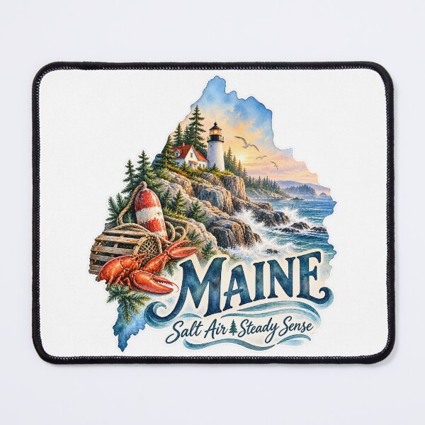 Item preview, Maine Salt Air Steady Sense designed and sold by Whimspired By Paxx.