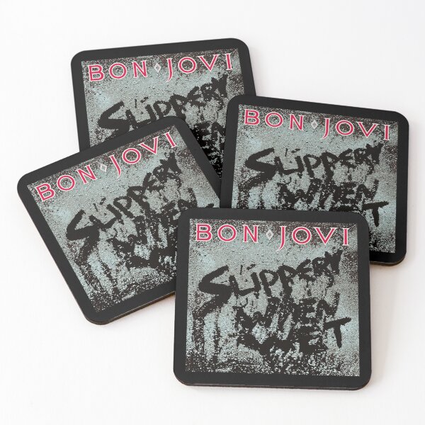 Item preview, Bon Jovi Slippery Cover Vintage 80s designed and sold by ChrisNikolaus.