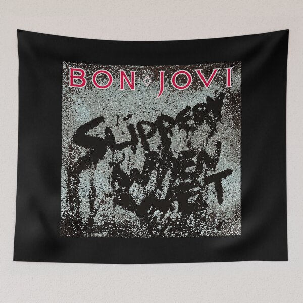 Item preview, Bon Jovi Slippery Cover Vintage 80s designed and sold by ChrisNikolaus.