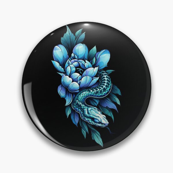 Item preview, Blue Snake Flower designed and sold by honeyweet.