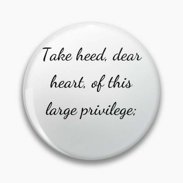 Item preview, “Take heed, dear heart, of this large privilege;” - handwriting black designed and sold by ariksworld.