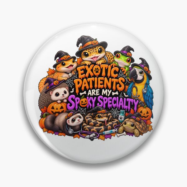 Item preview, Exotic Patients Are My Spooky Specialty – Funny Exotic Vet Halloween Gift designed and sold by Bettybee00.
