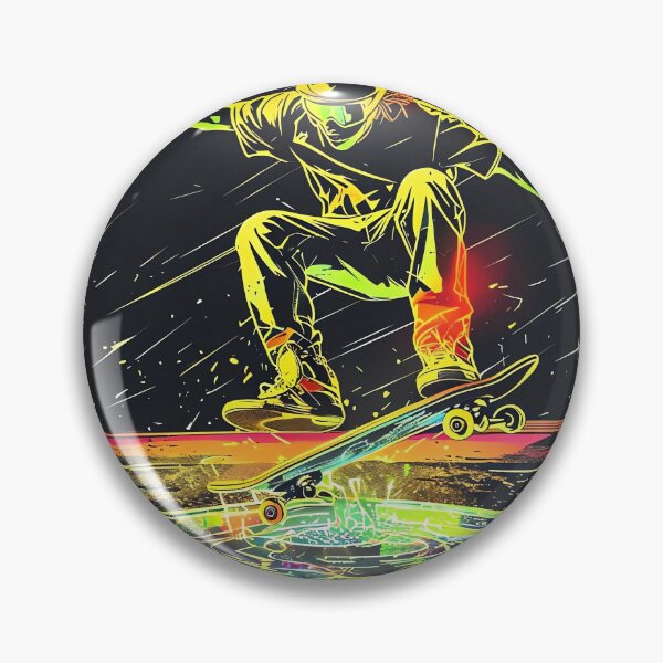 Item preview, Cyber Kickflip designed and sold by ONYX Pixee.