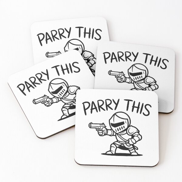 Item preview, Parry This – Funny Knight With Gun Meme Design designed and sold by LoFizzy.