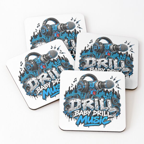 Item preview, Drill Baby Drill Music – Urban Music Design designed and sold by mygiftideas.