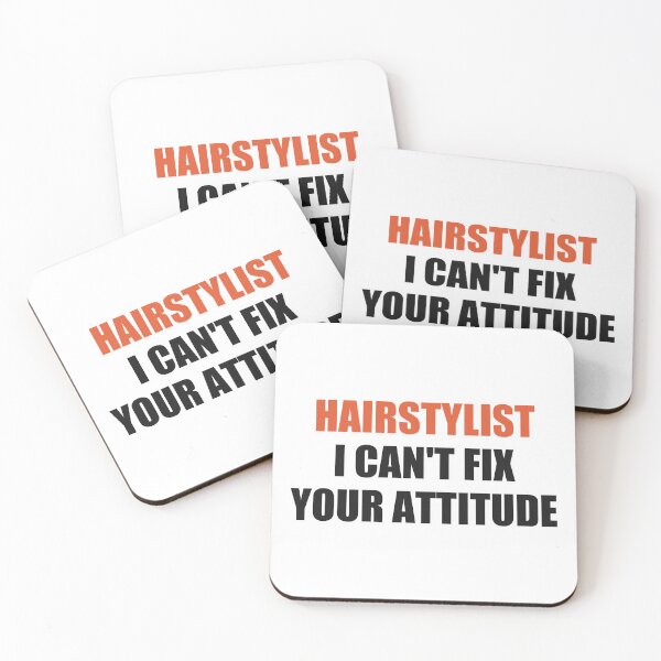 Item preview, Funny Hairstylist Shirt I Can't Fix Your Attitude designed and sold by Alphakenon.