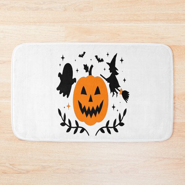 Item preview, Boo Pumpkin Face Happy Halloween Orange designed and sold by Custom Crest.