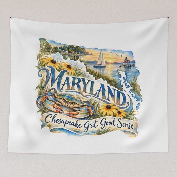 Item preview, Maryland Chesapeake Grit Good Sense designed and sold by Whimspired By Paxx.