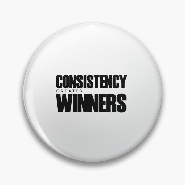 Item preview, Consistency Creates Winners designed and sold by bolaAura.