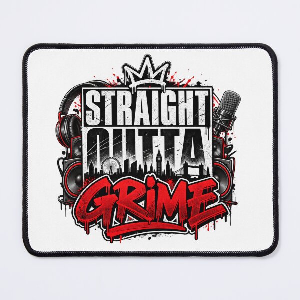 Item preview, Straight Outta Grime – UK Music Design designed and sold by mygiftideas.