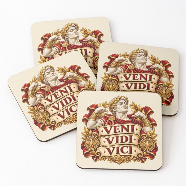 Item preview, Veni Vidi Vici – Bold Roman Victory Quote designed and sold by MetaModel Editions.