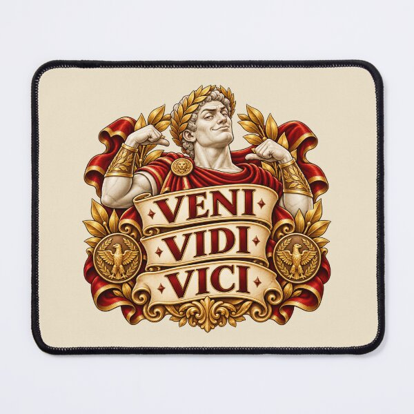 Item preview, Veni Vidi Vici – Bold Roman Victory Quote designed and sold by MetaModel Editions.