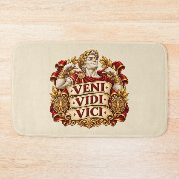 Item preview, Veni Vidi Vici – Bold Roman Victory Quote designed and sold by MetaModel Editions.