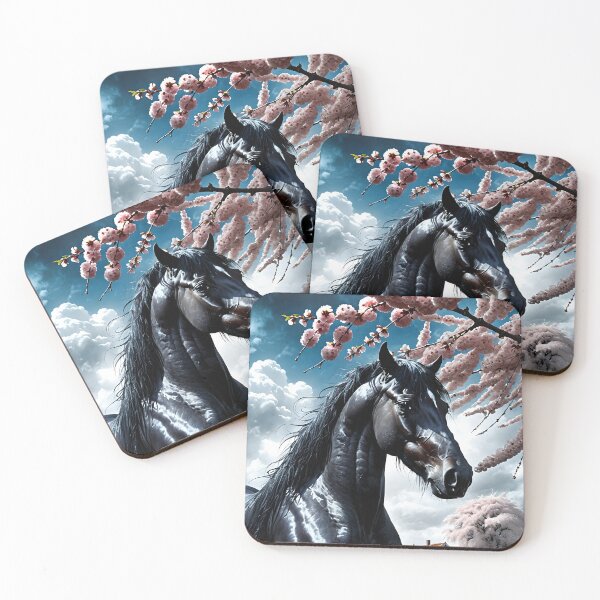 Item preview, But the big black horse said, "Look this way" - He said, "Hey lady, will you marry me?" 48 designed and sold by deep-sea-birds.