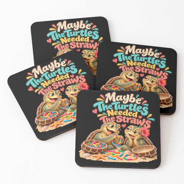 Item preview, Maybe The Turtles Needed The Straws Sarcastic Sea Turtle designed and sold by Crystal-Tree.