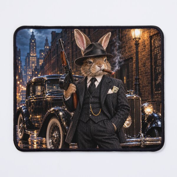 Item preview, Rabbit Gangster 1920s designed and sold by Imemewell.