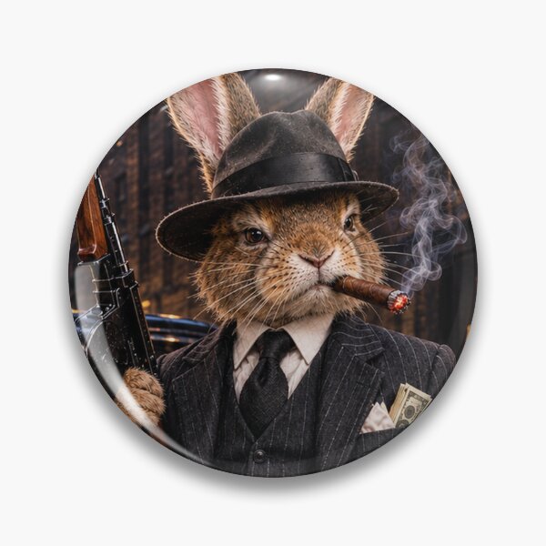 Item preview, Rabbit Gangster 1920s designed and sold by Imemewell.