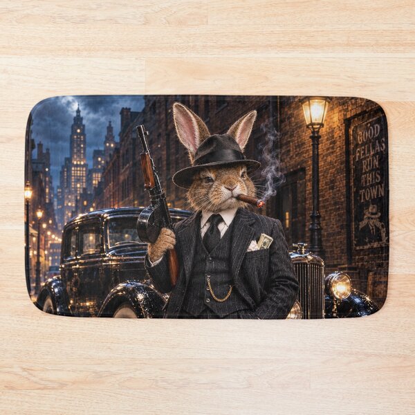 Item preview, Rabbit Gangster 1920s designed and sold by Imemewell.