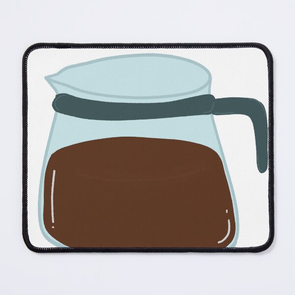 Item preview, Glass Coffee Server With Dark Brew designed and sold by raun.draw.