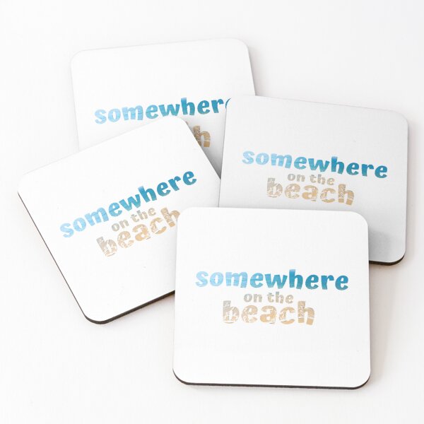 Item preview, Somewhere On The Beach Sticker designed and sold by emett-grill.