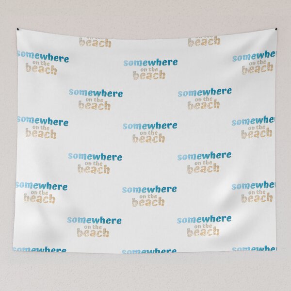 Item preview, Somewhere On The Beach Sticker designed and sold by emett-grill.