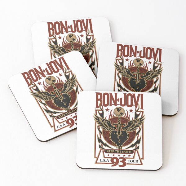 Item preview, Jonny Bon Jovi Keep The Faith 93 Graphic designed and sold by ChrisNikolaus.