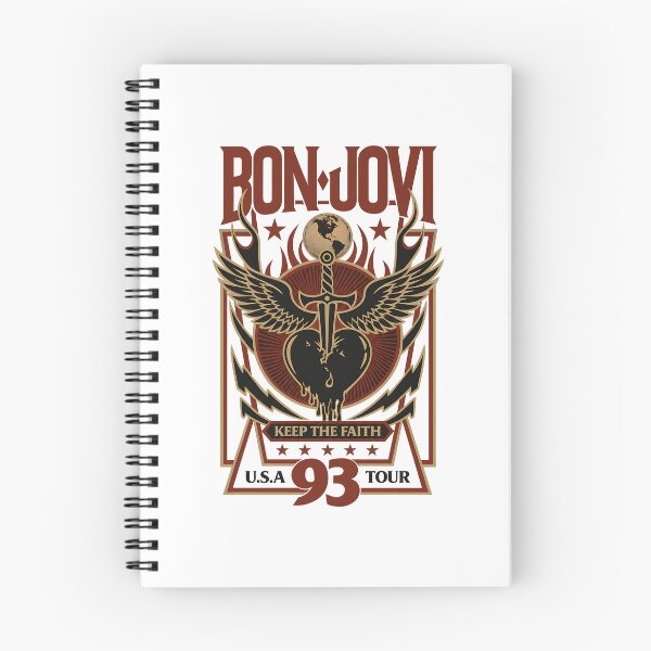 Item preview, Jonny Bon Jovi Keep The Faith 93 Graphic designed and sold by ChrisNikolaus.
