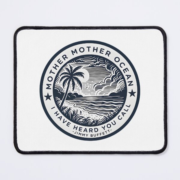 Item preview, Vintage Mother Ocean Jimmy Buffett Lyrics designed and sold by emett-grill.